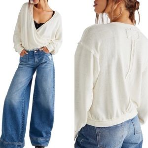 Free People Anyway Tee Sweater XL